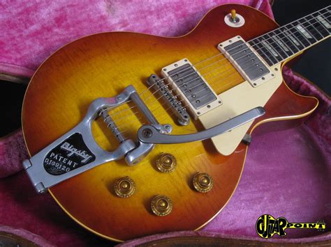 1959 Gibson Les Paul Standard Burst Vi59gilp90890bigsby