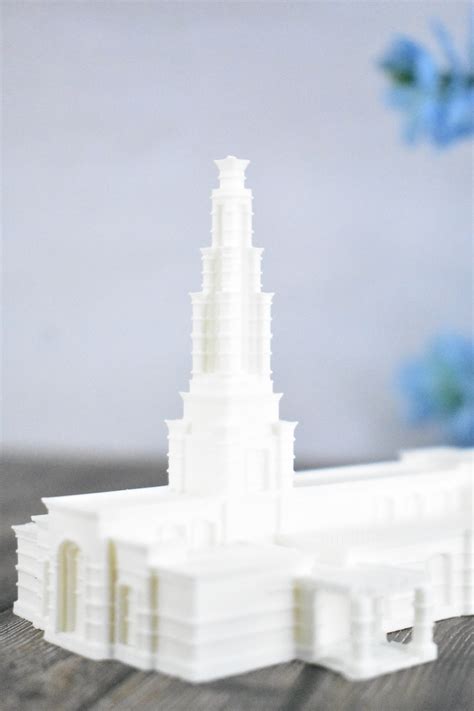 Monterrey Mexico Temple LDS Mormon 3D Model - Etsy