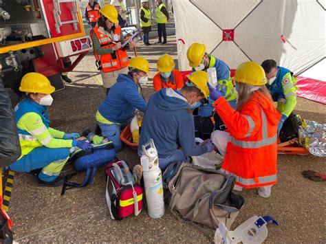 Endesa realiza con éxito un simulacro de incendio y evacuación en la