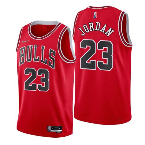 Mens Chicago Bulls Michael Jordan Red Th Anniversary Stitched