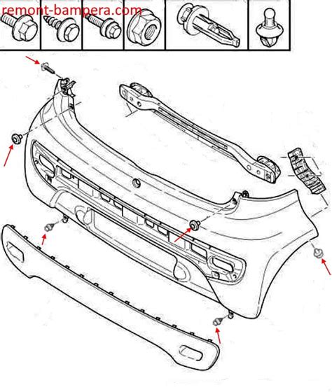 Comment enlever le pare chocs avant et arrière Citroën C1 2005 2014