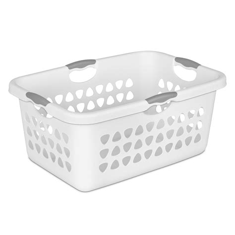 Sterilite 2 Bushel Ultra Laundry Basket White Case Of 4 Walmart