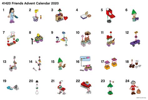 Lego 41420 LEGO® Friends Advent Calendar Instructions