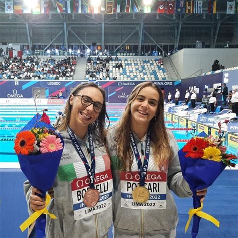 Nuoto Paola Borrelli Bronzo Ai Mondiali Sport