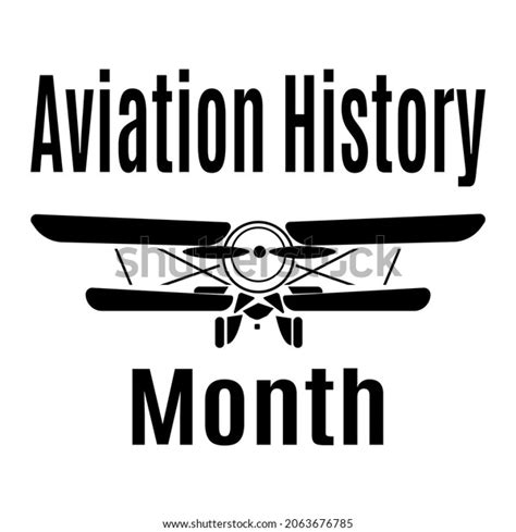 Aviation History Month Idea Poster Banner Stock Vector (Royalty Free) 2063676785 | Shutterstock