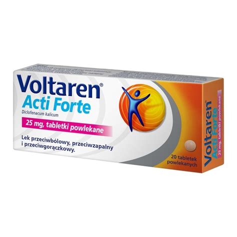 Voltaren Acti Forte Mg Tabletki Powlekane Szt B Le