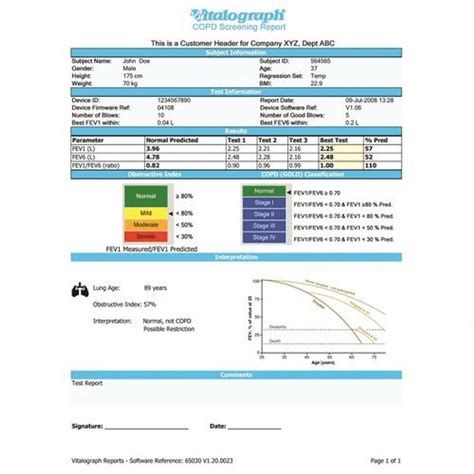 Vitalograph copd-6 USB, COPD Monitor, 40450 | Four Square Healthcare