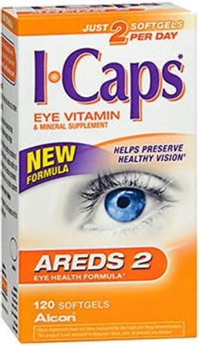 Icaps® Eye Vitamin Areds 2 Formula 120 Count Softgels