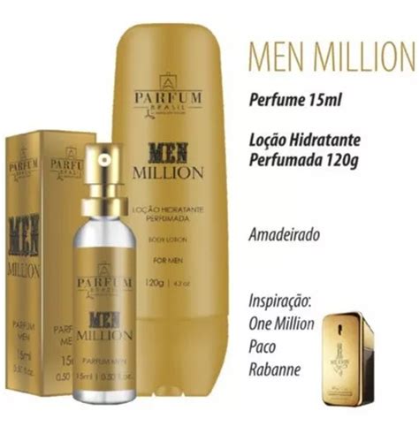 Perfume Men Million Parfum Brasil Loção Hidratante 120 Ml MercadoLivre