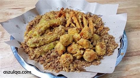 Cara Bancuhan Tepung Goreng Pisang Cempedak Keledek Rangup Tak