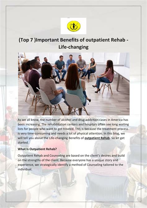 PPT 7 Important Benefits Of Outpatient Rehab PowerPoint