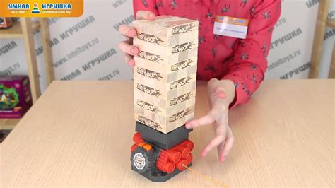 Настольная игра «Дженга Бум» (Jenga Boom), Hasbro - YouTube