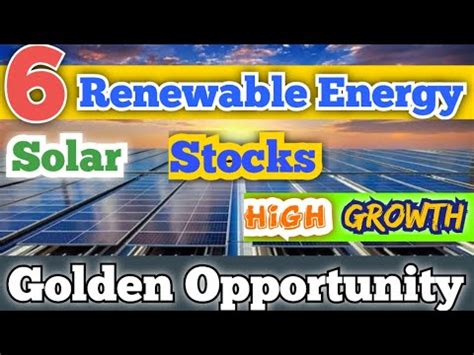 Best Solar Stocks To Buy Now For Solar Stocks In India Green