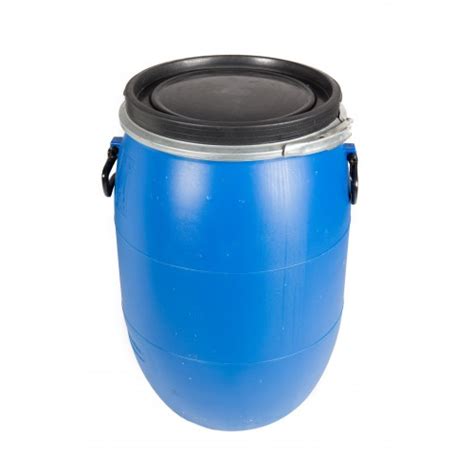 L Recon Blue Hdpe Open Top Drums