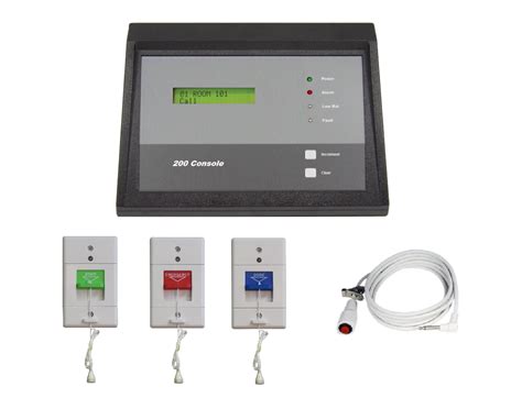 Mv200 Wireless Nurse Call System Console Stations And Pendant