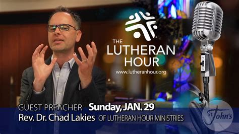 Special Guest Pastor St Johns Lutheran Church Of Orange