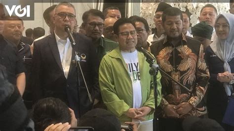 Dipanggil Kpk Besok Cak Imin Pasti Datang