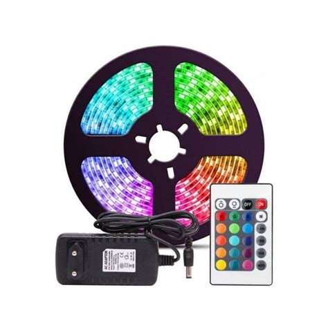 Cinta Luz Led Rgb Colores Metros Generico Falabella