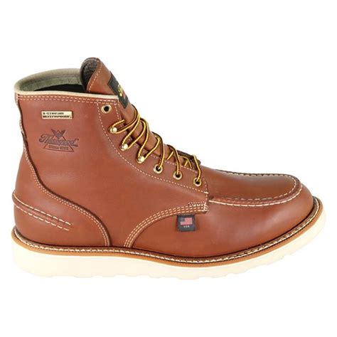 Mens Thorogood 6 1957 Moc Toe Waterproof Boots Work Boots