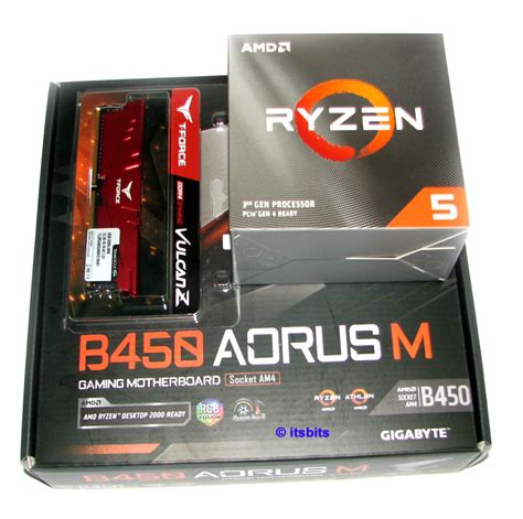 Venta Aorus B450 Ryzen 5 3600 En Stock