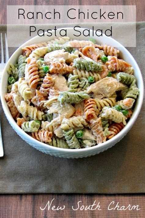 √ Cold Chicken Pasta Salad With Mayo Italus Elaine