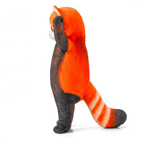 This Adorable Pouncing Red Panda Pillow Is The Perfect Napping Spot For