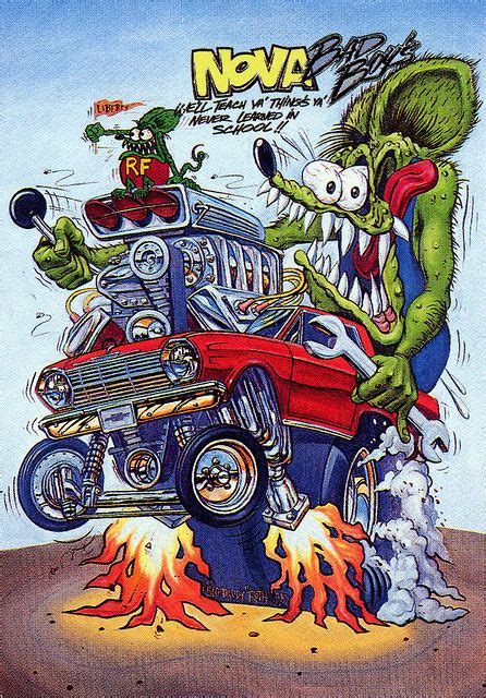 Rat Fink Ed Big Daddy Roth Nova Bad Boys Rat Fink Ed Roth Art Art