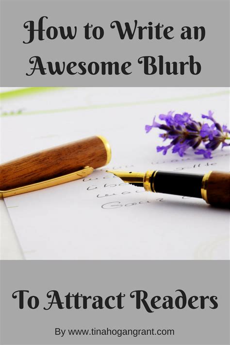 Want People To Read Your Book Learn Step By Step How To Write A Blurb