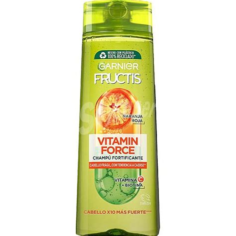 Fructis Garnier Champ Fortificante Vitamin Force Con Vitamina C