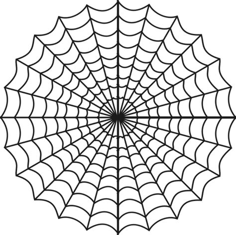 Vector clip art of stylized spider web | Public domain vectors