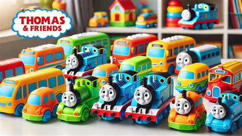 Merakit Mainan Kereta Api Thomas And Friends Tayo Si Bus Kecil