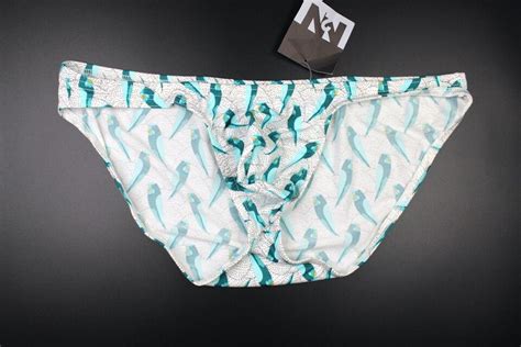 N N Bodywear Men Blue Paradise Swim Bikini Swimwear Size S Ebay