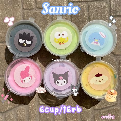 Jual Sanri0 Mini Set 35ml Slime Tofu Murah Hadiah Anak T Teman Pacar Shopee Indonesia