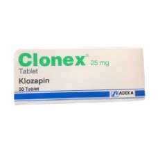 Купить Клонекс Clonex (клозапин) 25 мг таблетки №50 цена Киев, Харьков ...