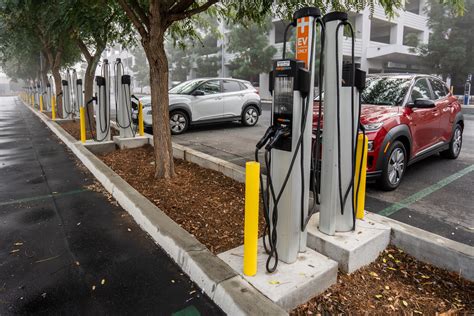 Ev Charging Station Install Hyundai Headquarters Fountain Valley Ca