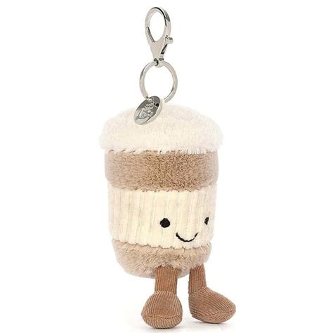 Jellycat Amuseable Coffee To Go Bag Charm £1975