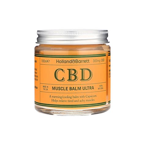 H B Cbd Muscle Balm Ultra Mg Ml Holland Barrett