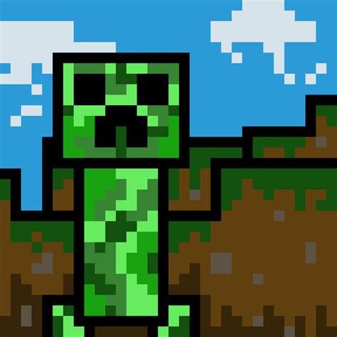 hey, i made my first pixel art animation Minecraft related. What do you guys think? : r/Minecraft