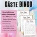 G Stebingo Spiel Pdf Kennenlernspiele Erwachsene Finde Den Gast Bingo