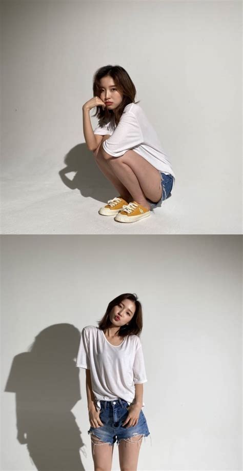 오마이걸 아린 흰티 청바지 입고 러블리 매력 발산 스타뉴스