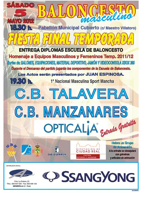 Manzanares Digital Este S Bado Fiesta Del Baloncesto Para Culminar