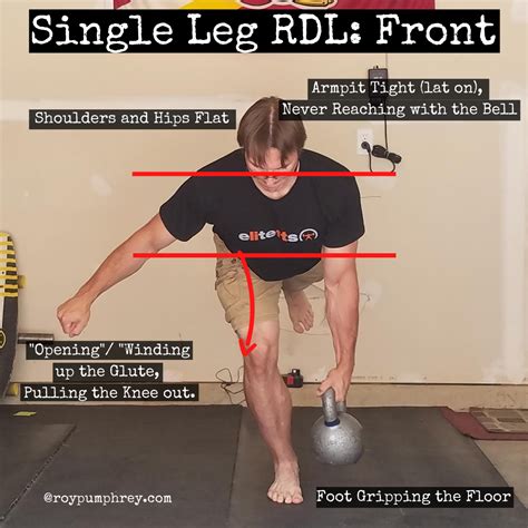 Single Leg RDL, Train the Posterior Oblique Sling System with One Move,