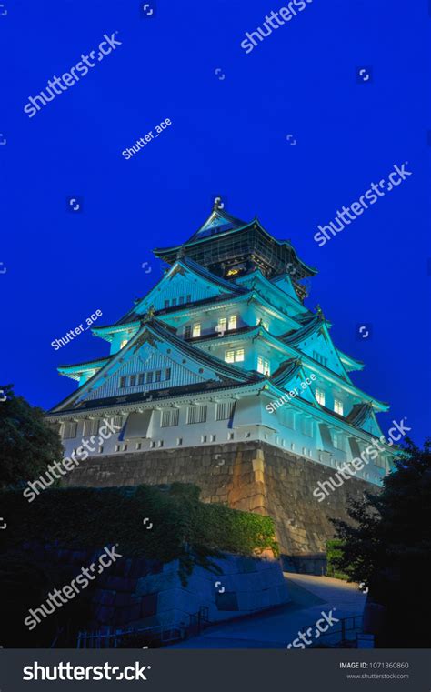 1.362 Osaka Castle Night View Images, Stock Photos, 3D objects ...