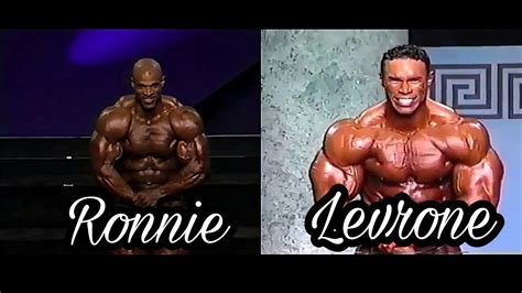 Watch Kevin Levrone Vs Ronnie Coleman Posing Comparison