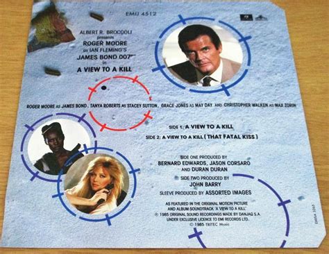 DURAN DURAN A View to a Kill South African Pressing 7″ Single VINYL