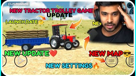 New Indian Swaraj VS Johndeer Tractor Game Tochan Mode Update In Indian