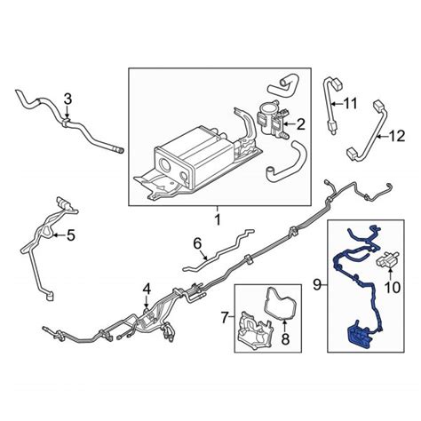 Ford Oe Cb Z S C Evaporative Emissions System Lines