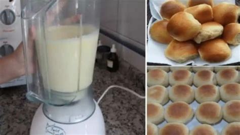 Pãozinho de Liquidificador Simples e Perfeito para o Café sempre