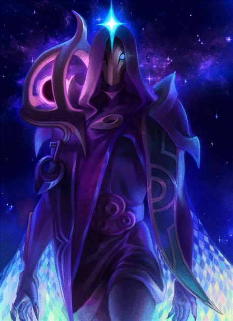 ArtStation - dark cosmic Jhin fan art