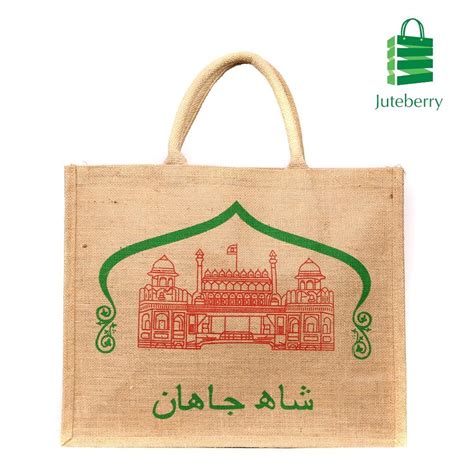 Zipper Printed Jute Carry Bag Capacity 3 5 Kg At ₹ 75 Piece In